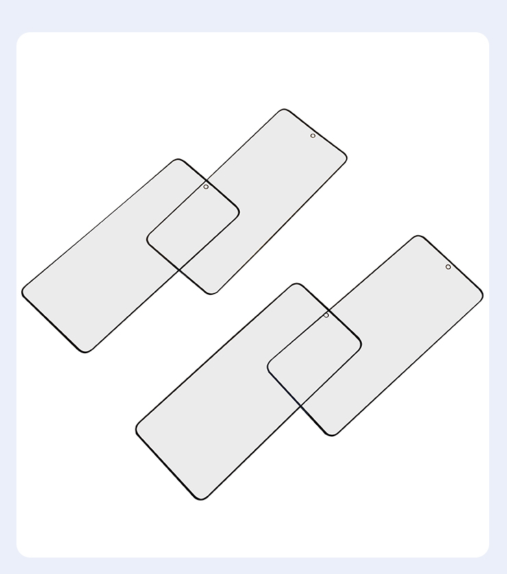 Front Glass Lens OCA Phone Repair Solution for HUAWEI P50pocket Touch Screen Replacement