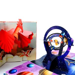 China Custom Hardcover Cartoon Pop Up 3D Children Book Printing Service on sale