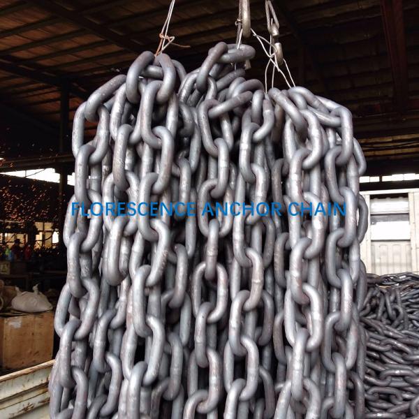 natural colour Ship Anchor Chain Black Coated Short Link Chain