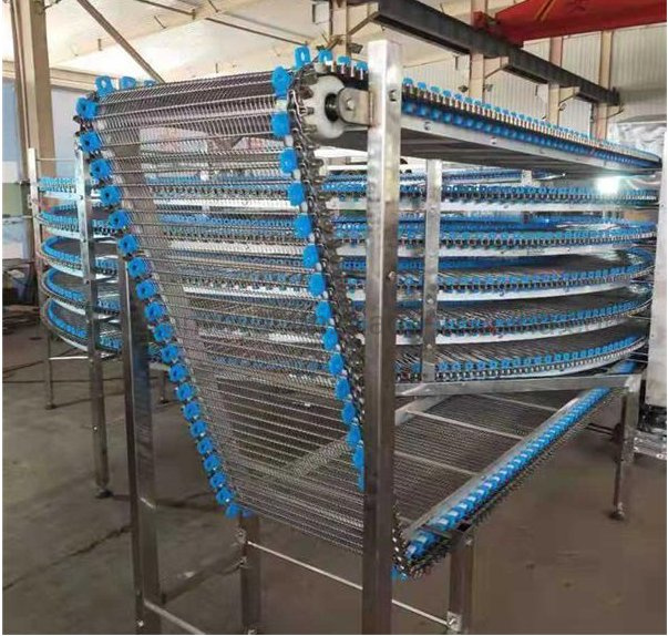 Spiral Cooling Conveyor Tower/Cooling Conveyors for Coolling Food