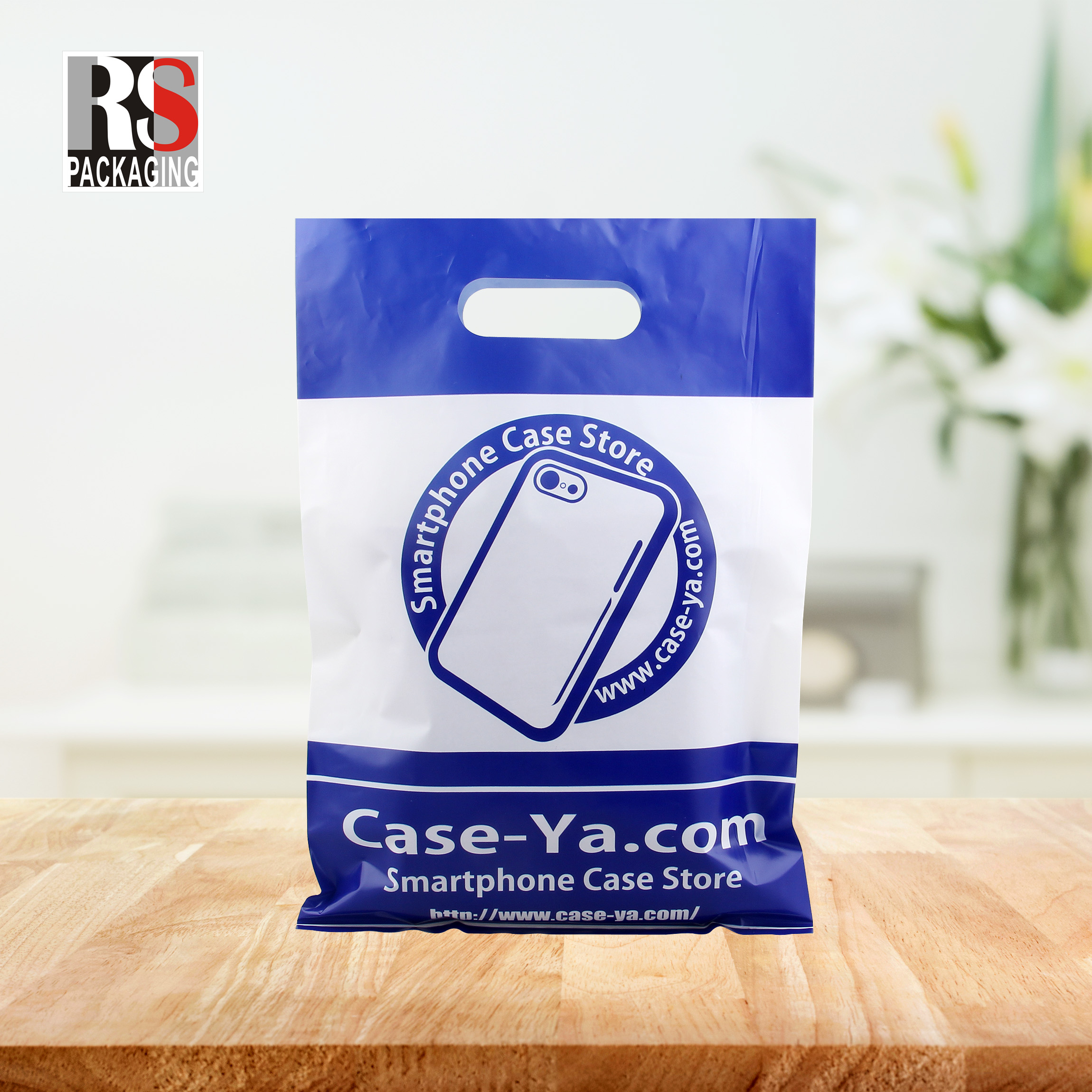 Recyclable Plastic Poly Bag Custom Biodegradable Shopping Bags For Clothing