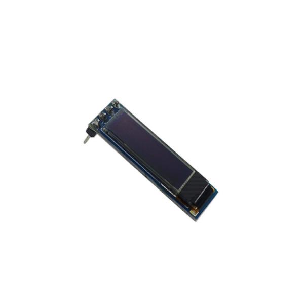 0.69 Inch PMOLED Display Module With PCBA 96x16 Resolution 4 Pins IIC Interface