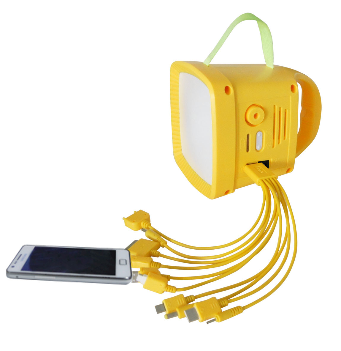 100H Working Solar Power LED Lantern 4400mAh Led Solar Emergency Light