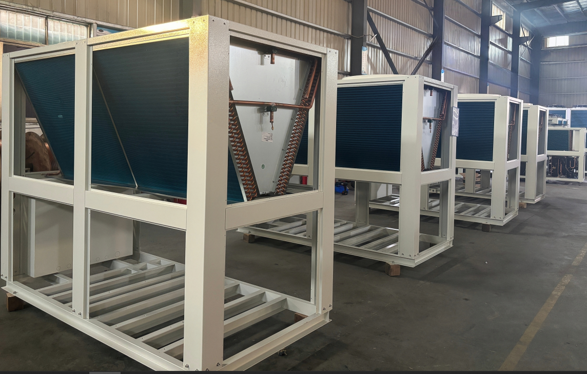 25HP Inverter Air-cooled Scroll Chiller, Inverter Chiller, Air-cooled Chiller, Industrial Water Chiller, Scroll Chiller, Energy-efficient Chiller, PLC