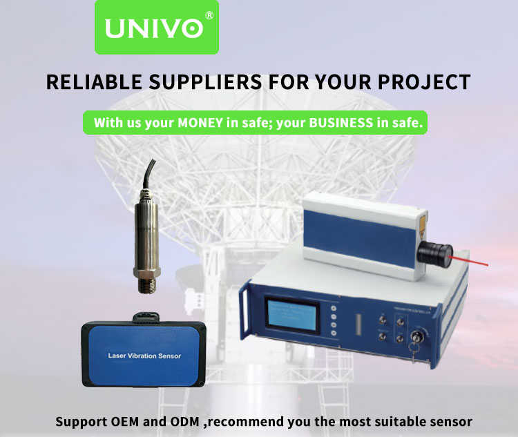 High- UNIVO UBZD1000Y Laser Displacement Acceleration Vibration Measuring Instrument