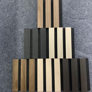 Quality Sound Absorption Decorative Wood Slat Wall Panel Wood Veneered Panels wholesale