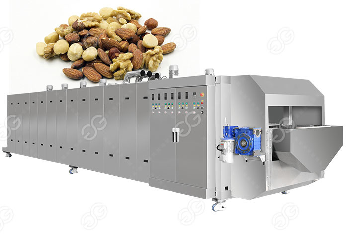 Quality Advanced Cashew Kernel Almond Nut Roasting Equipment Henan GELGOOG Machinery wholesale