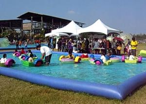 Quality Amusement Park Small Swimming Pools For Kids , Inflatable Swimming Pool For Family wholesale