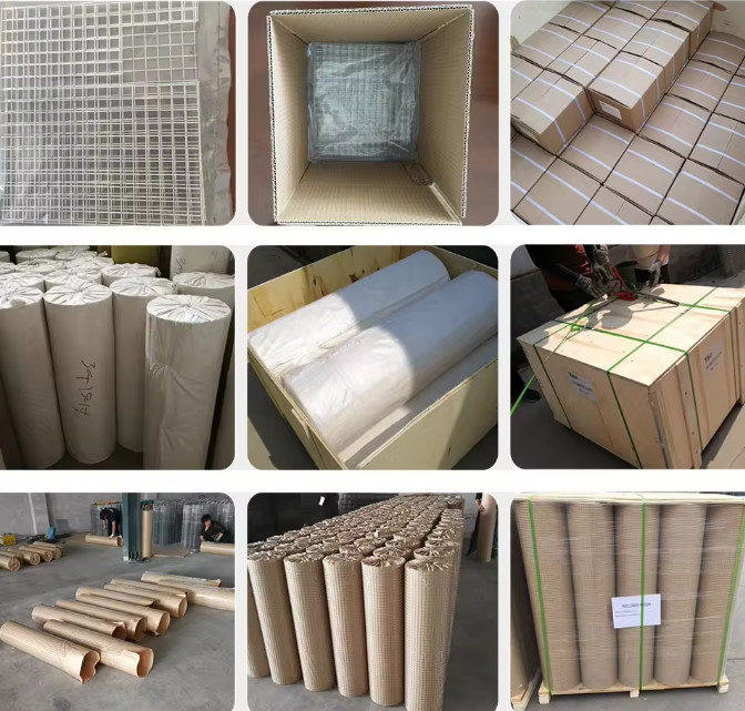 Square Hole Stainless Steel Welded Wire Mesh Durable Pallet Packing