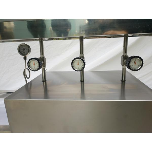 shrink lable steam tunnel with conveyor and steam generator for big bottle label shrinking