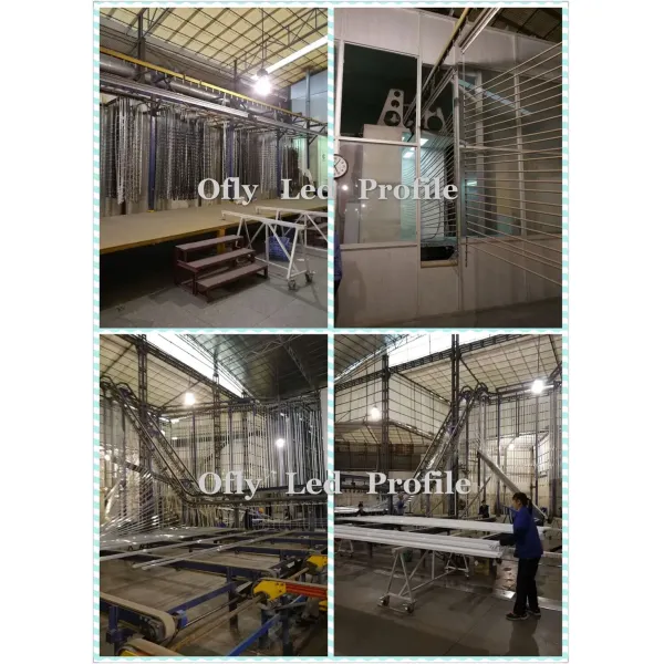 6063 T5 Aluminum Alloy Suspended LED Profile with Customizable Length for Optimal Heat Dissipation