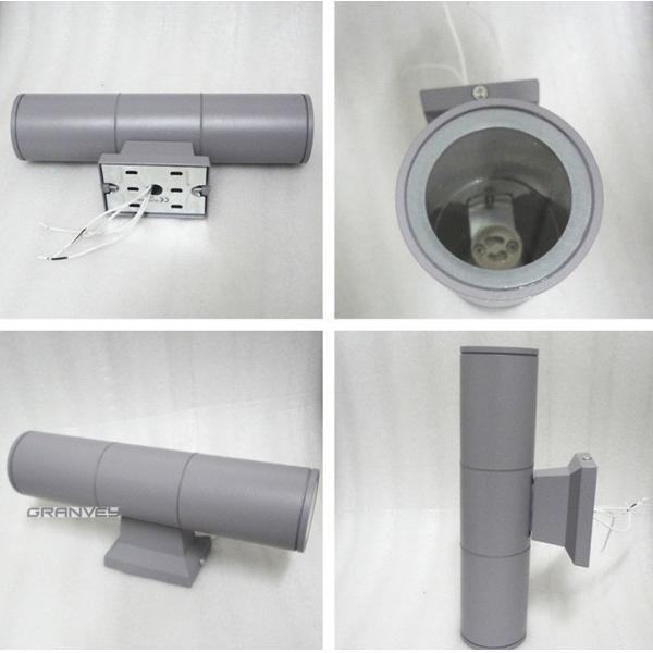 IP65 Cylinder Aluminium Outdoor Led Up Down Wall Light Waterproof Long Service Life