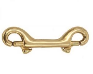 China Solid Brass Double Ended Spring Bolt Snap with top quality factory direct sell 10x90 100x11 120x13 on sale