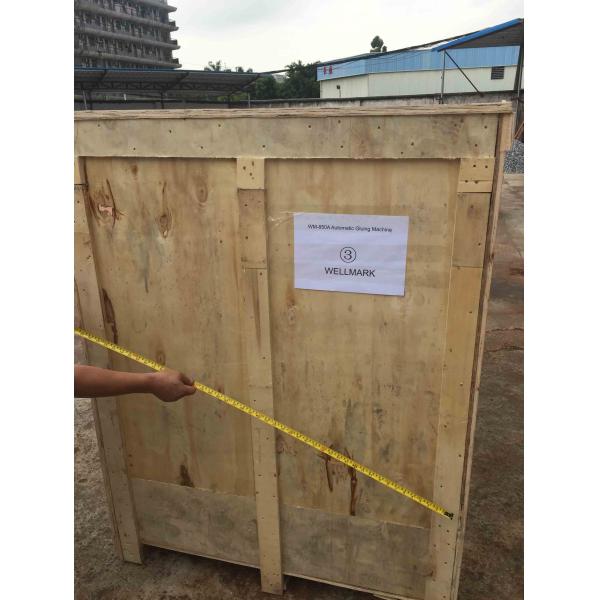 Automatic Gluing Machine For Rigid Boxes Continuesly Feeding