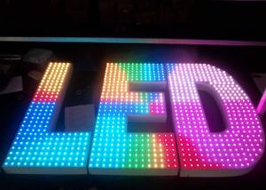 Quality Outdoor LED Channel Letter Advertising LED Signs for Company , 1 Meter High wholesale