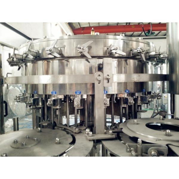 Food Stage Carbonated Soft Drink Bottle Filling Equipment For Making Cans