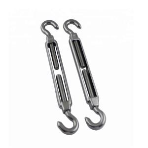 Quality Precision Casting Turnbuckles for Marine Stainless Steel Eu Type Open Body Eye Hook No wholesale