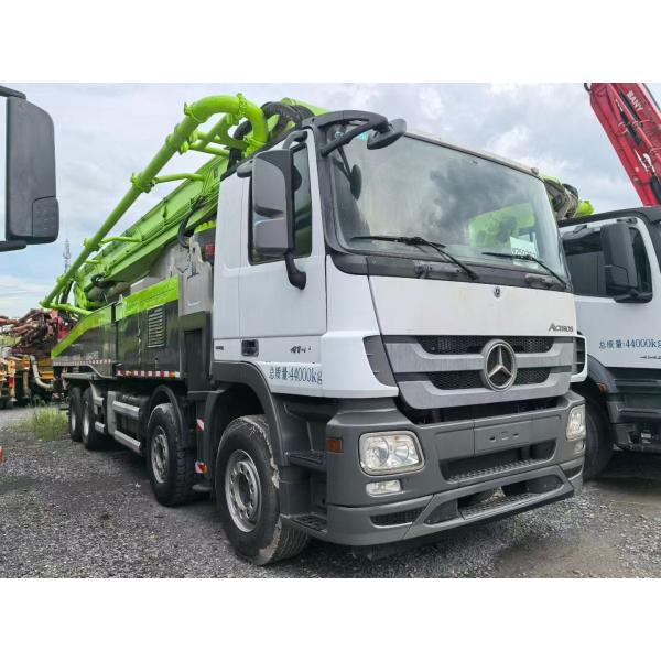 Used 2019 Zoomlion ZLJ5440THBBE 56m Truck-Mounted Concrete Pump with Z-Shape 5-Section Folding Boom and 365° Continuous Rotation