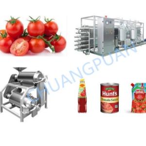 Quality Industrial Tomato Sauce Making Machine With Automatic Capping System wholesale