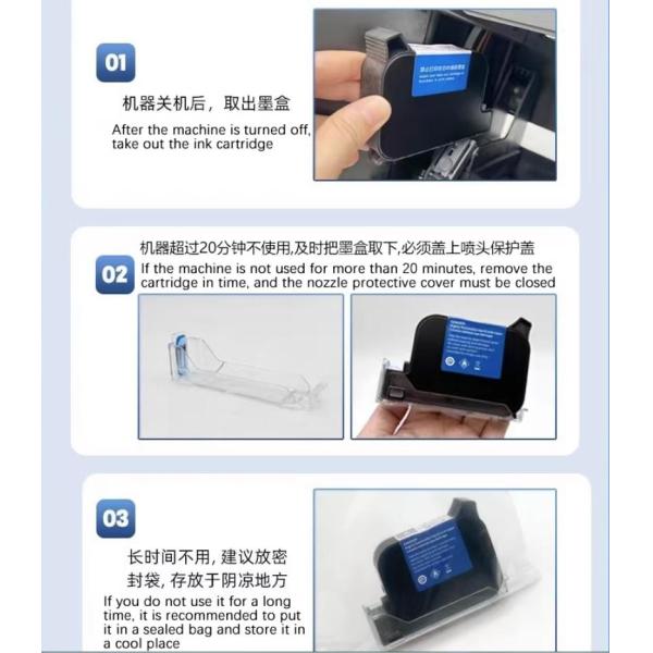 Semi-Automatic Handheld Inkjet Printer for Expiry Date and Batch Code in Single Color