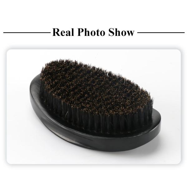 Beard Care Set Kit Wooden Bearded Brush Comb Five-piece Beard Grooming Kit for Men