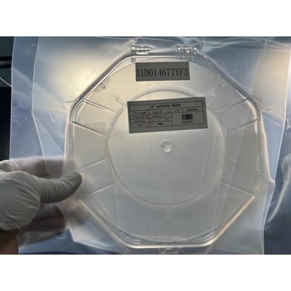 C-Plane Al2O3 99.999% Sapphire Single Crystal Wafer Carrier Substrate 8inch Dia200mm