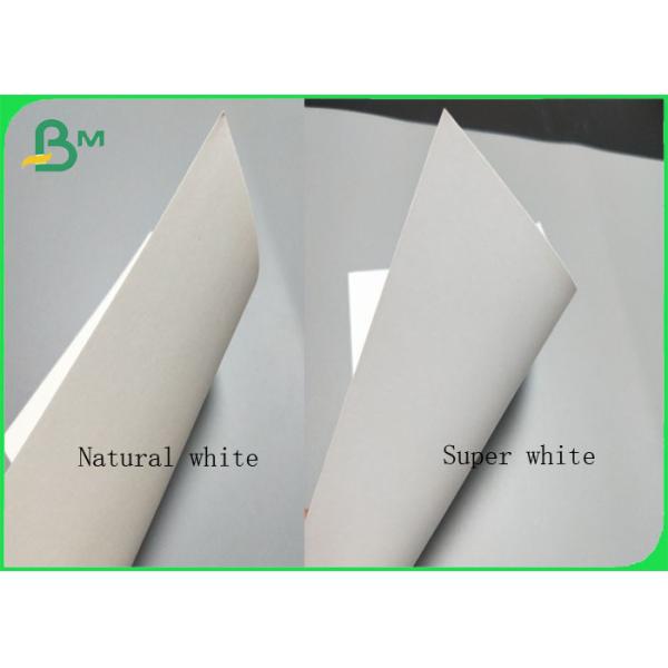 Heat - Resistant Synthetic Paper White 80um - 300um Thickness Imitation Plastic Material 0.5mm 0.7mm Blotter Paper Sheet Natural / Super White For Clothing Tags