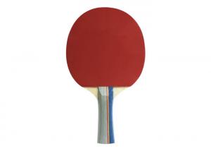 Quality Colour Handle Table Tennis Rackets Double Reverse Rubber with Sponge for Fun to play wholesale