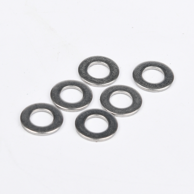 Long-Lasting Plain Finish M8 Stainless Steel Flat Washer DIN125 for Industrial Applications