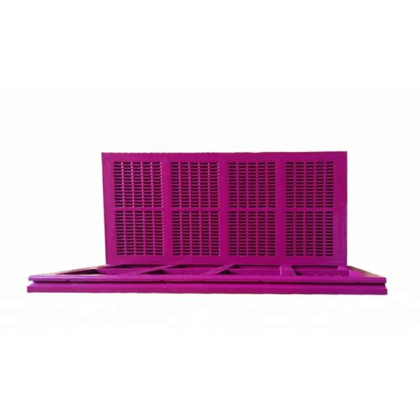 Polyurethane Self Cleaning Dewatering Screen Mesh 30-40mm Thickness