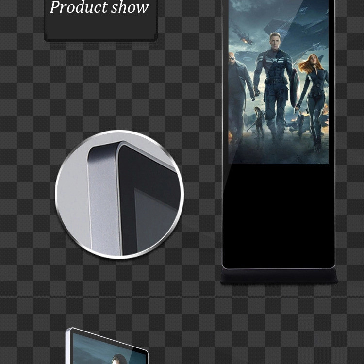 Led Totem Floor Stand Digital Signage Indoor Lcd Advertising Display Screen