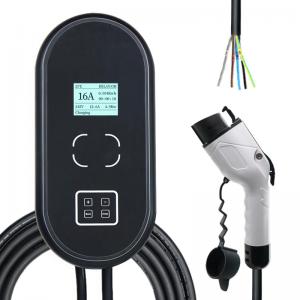 Quality 16A 1 Phase IP55 Smart EV Charger 11kW Car Charging Station wholesale