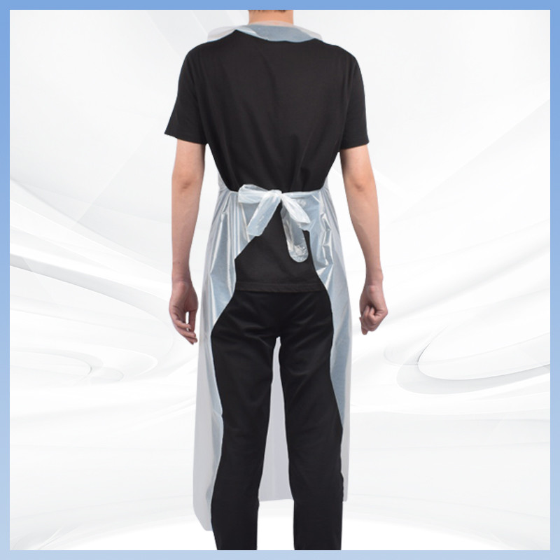Antibacterial Antifouling Disposable Plastic Aprons Household Cleaning CPE Apron