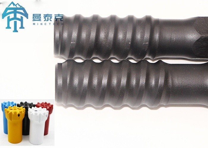 T45 3050mm MM/MF Mining Rock Drilling Tools Thread Drill Rod