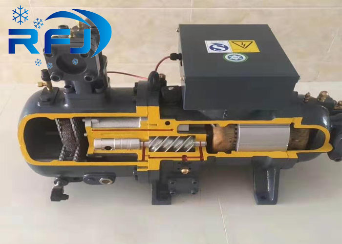 RC2-510B-Z Hanbell Screw Compressor Precision Volume Control CE Approval