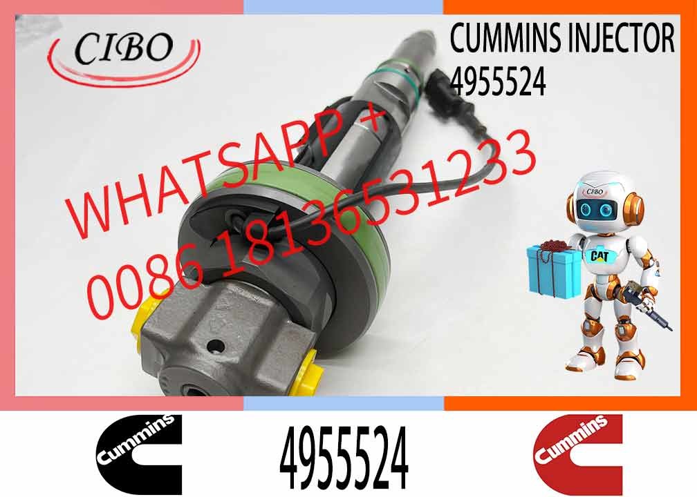 Cummins Genuine Diesel Engine Fuel Injector 4955524 for cummins QSK38 QSK50 engineering machinery