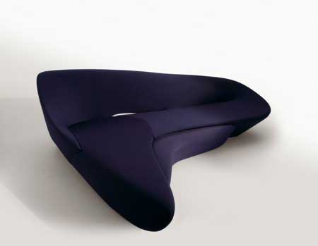 Moon sofa from Moon system sofa by Zaha Hadid