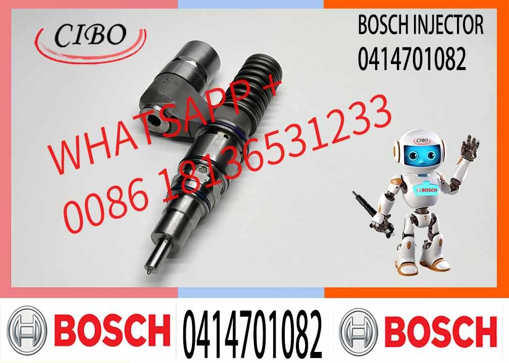 Common Rail Fuel Injector 0414701082 0 414 701 082 1440579 0574393 For Scania 114 2.0 CRDi DC11.08 / DC11.09 Diesel Engi