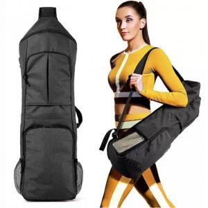 Quality Durable Full Zip Yoga Backpack Fits 1/2 Inch Thick Yoga Mat Carrying Bag For Women wholesale