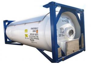 Quality 20 feet large capacity T50 ISO Tank Container UN portable LPG propane gas Tank Container wholesale