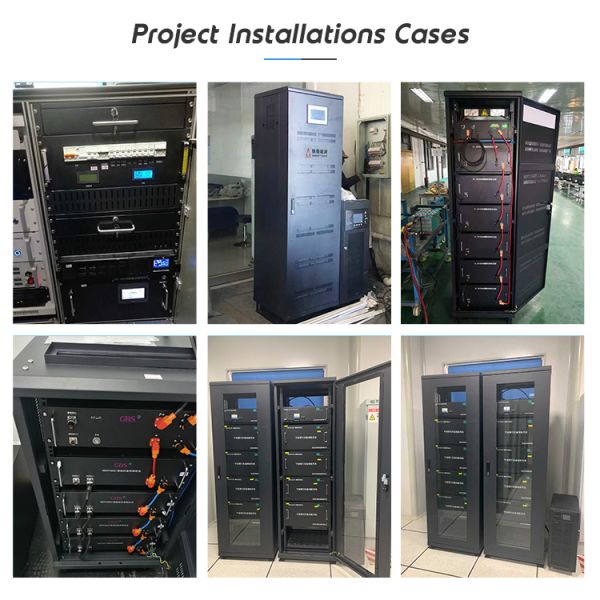 192V 50Ah LiFePO4 Lithium Battery Pack 9.6kWh Energy Storage Server Rack Mount UPS Battery off Grid