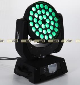 Quality 36x10w Rgbw 4in1 Led Zoom Moving Head Stage Lighting Equipment 400W Power wholesale