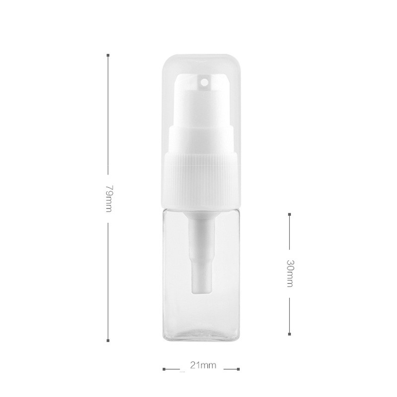 Treatment Pump Plastic Cosmetic Bottles Mini Size Small Capacity