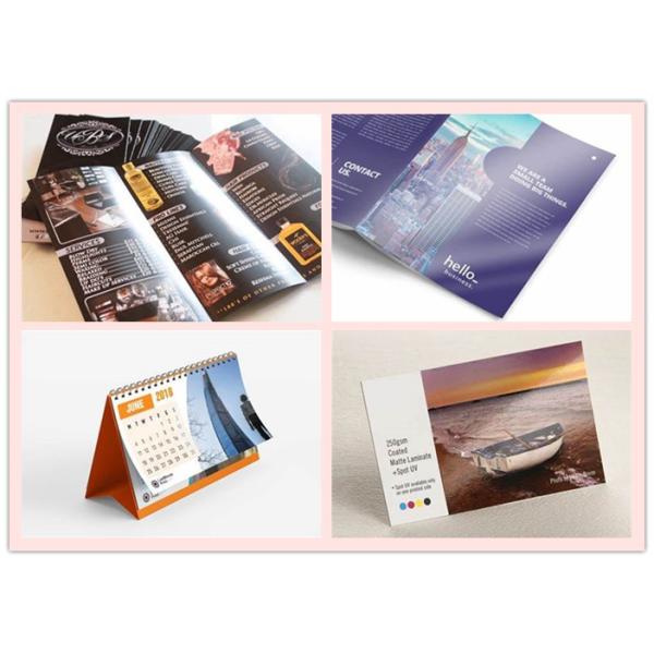 White Smooth 130gsm Glossy Coated Paper A4 Size For Digital Printing