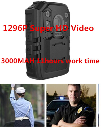 32 Megapixel AHD recoding police Wearable Video Camera for Law Enforcement