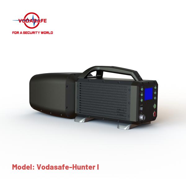 1000m Portable Drone Jammer Built In Lithium Battery Drone Signal Blocker