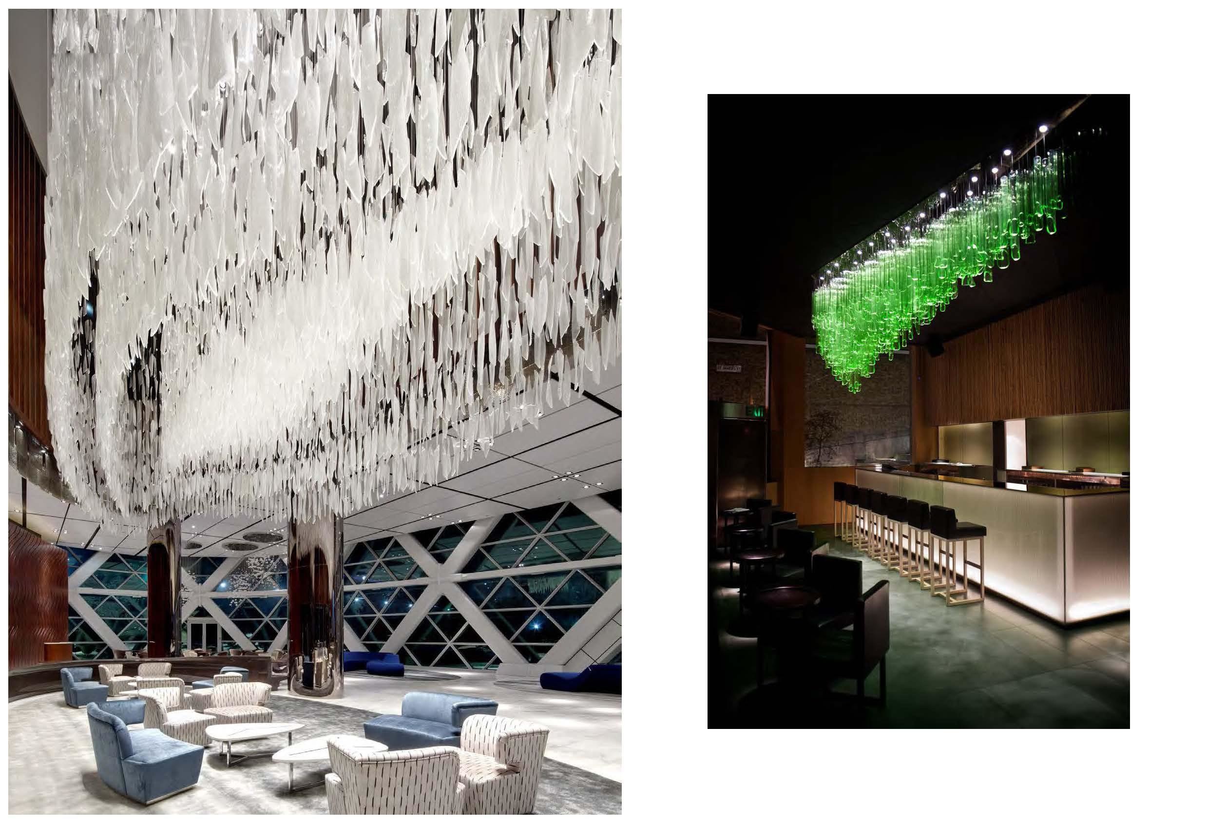 Creative Art Luxury Custom Led Chandelier For Hotel