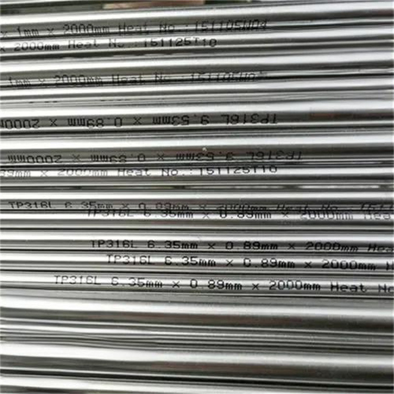 ASTM A269 TP316L / UNS S31603 / 1.4404 Bright Annealed Stainless Steel Tube