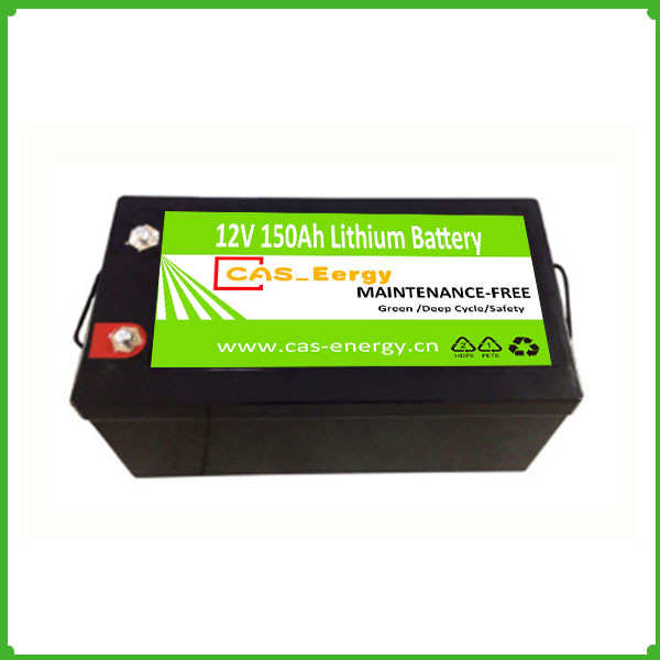 Deep Cycle 12V 150Ah Solar LiFePo4 Battery Pack 12V 150Ah Li-Ion Battery