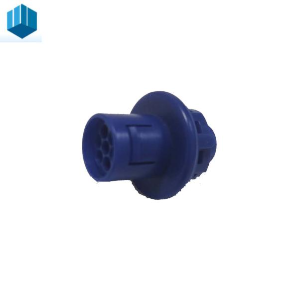 Plastic Precision Electronic Enclosures Blue Tubular Precision Connector
